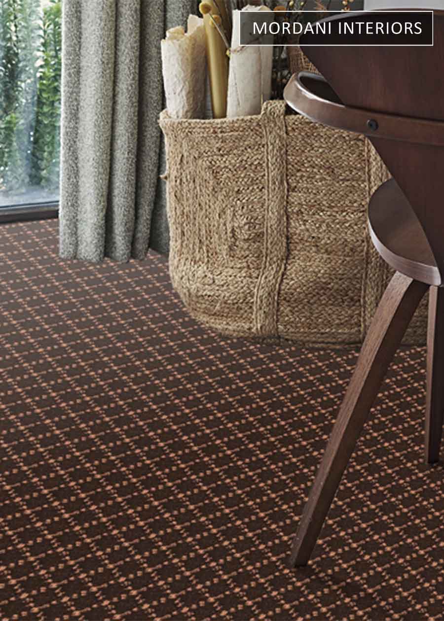 Dark Brown Hego Rolex Wall to Wall Carpet