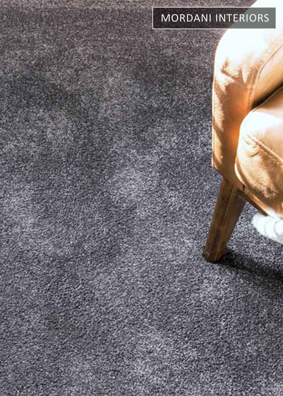 Black & Grey Hego Silky Wall to Wall Carpet