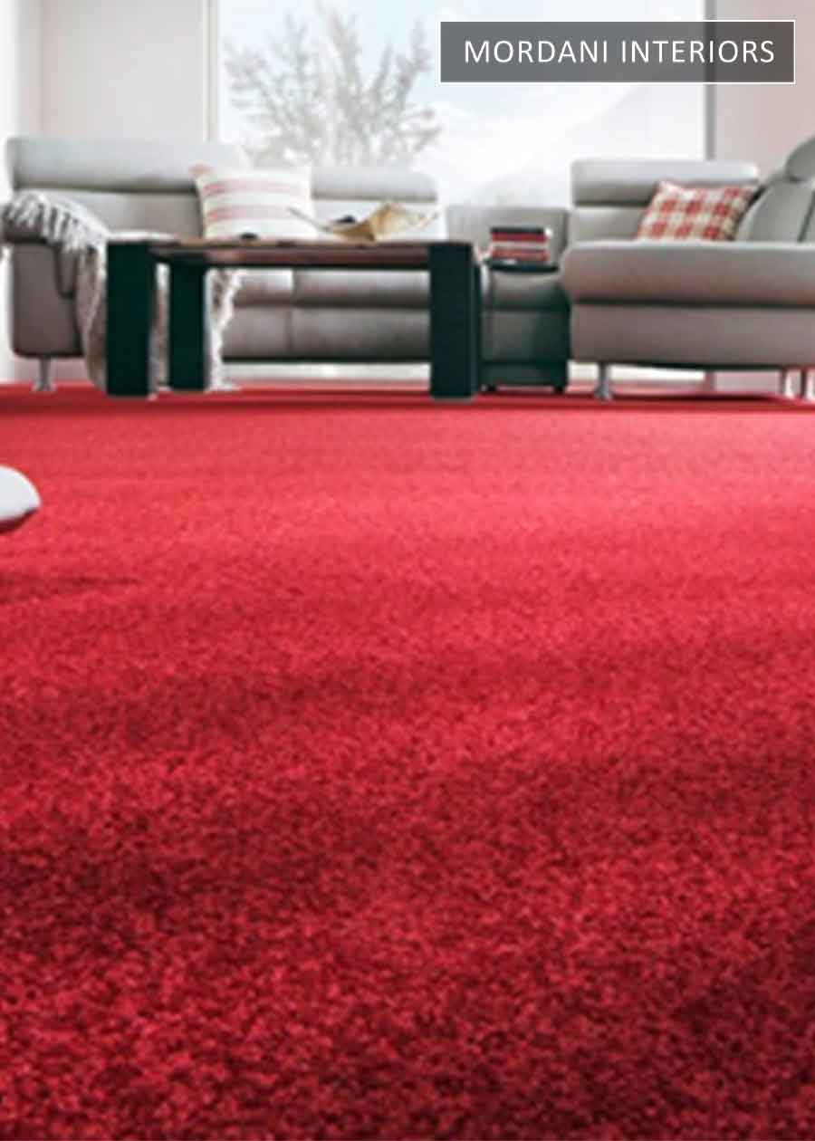 Red Hego Peri Plus Wall to Wall Carpet