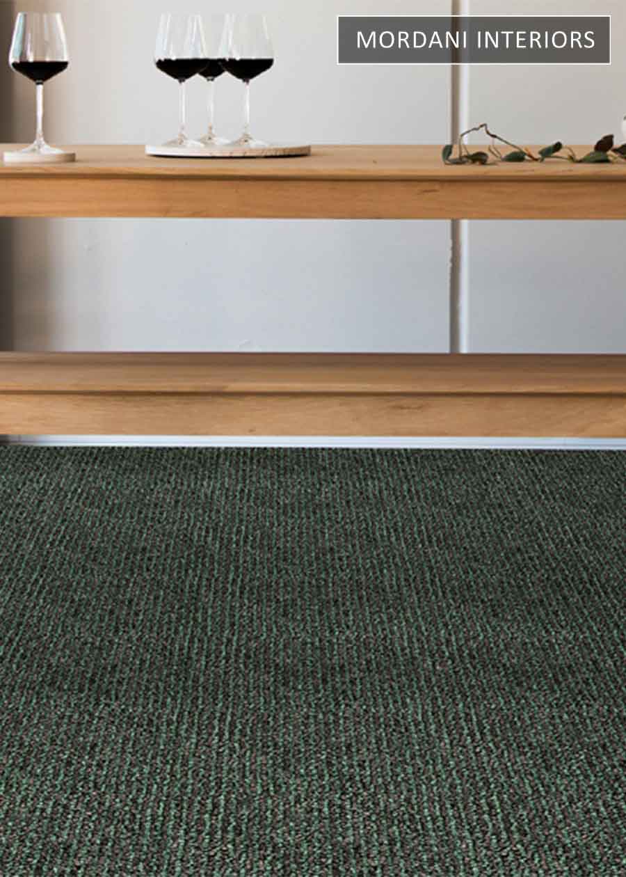 Peacock Green Hego Linera Wall to Wall Carpet