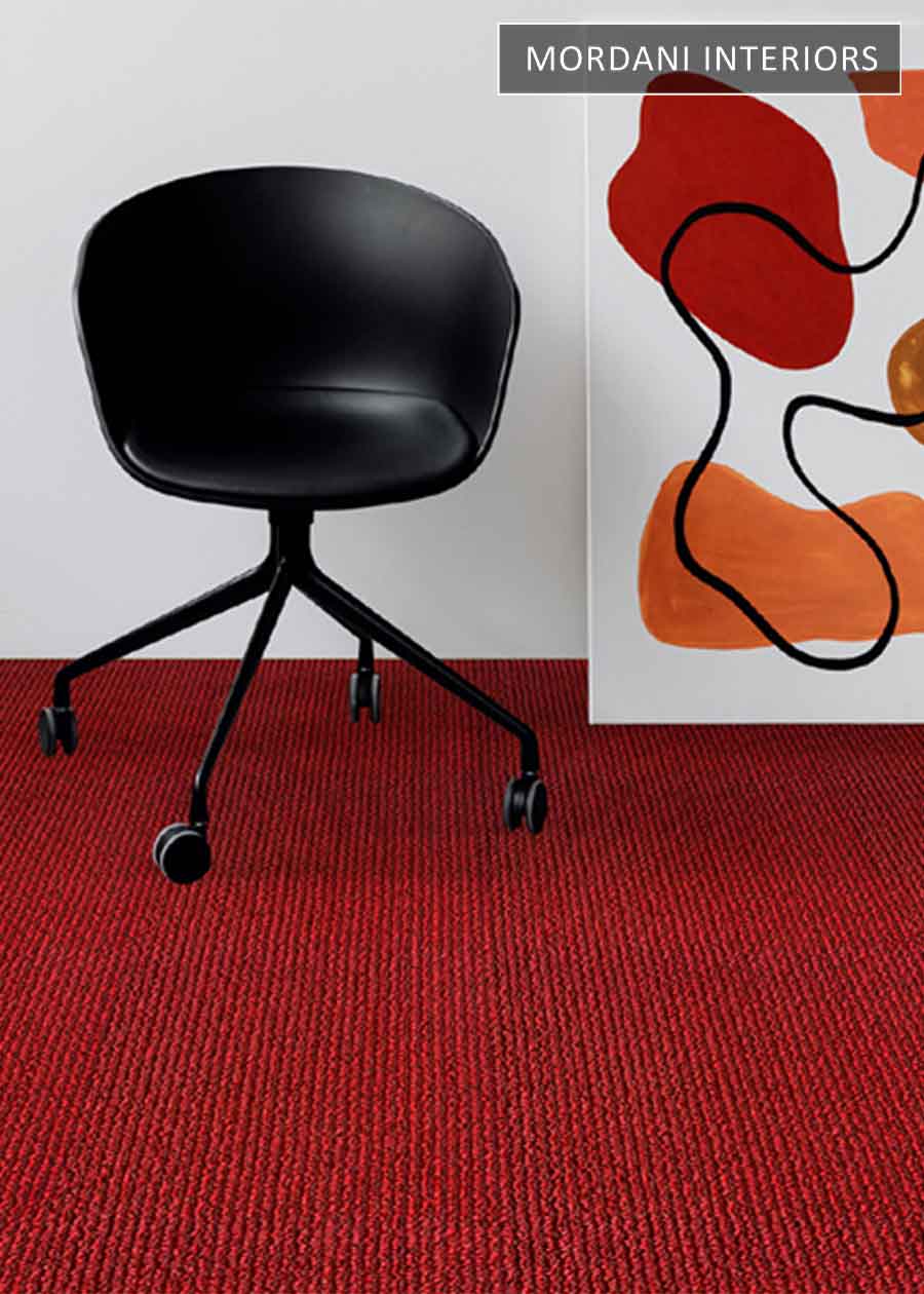 Red Hego Linera Wall to Wall Carpet