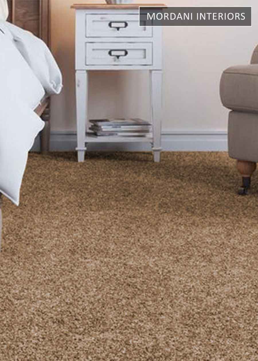Light Brown Silky Plus Wall to Wall Carpet