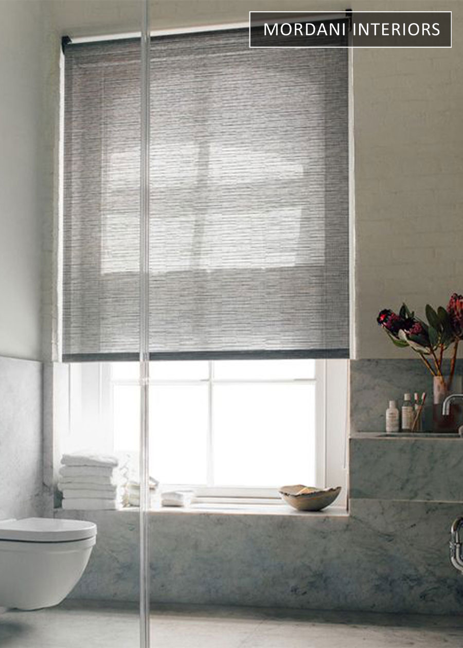Elements Light Grey Dim Out Window Roller Blinds 