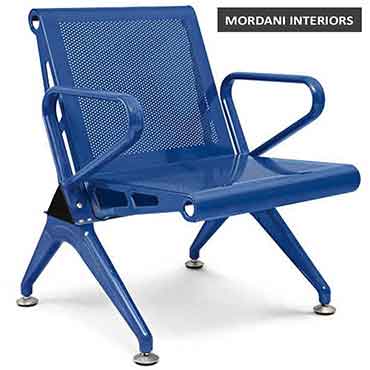 Jarvis Blue 1 Seater Waiting Area Chair
