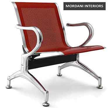 Jarvis Red 1 Seater Waiting Area Chair
