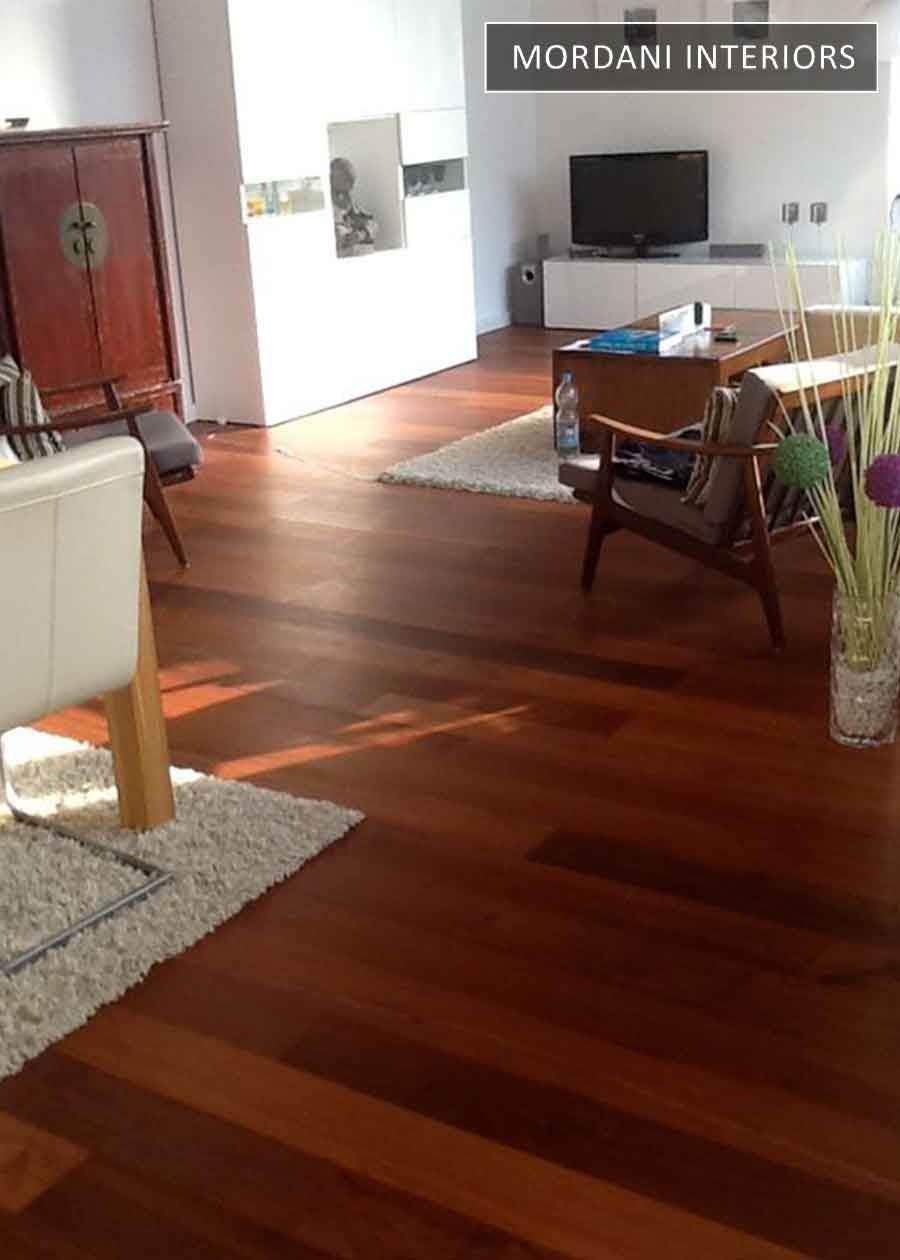 Merbau Patchwork Engineered Wooden Flooring